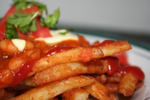 Chili cheese fries...teaser shot, recipe coming soon!